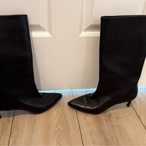 Loeffler Randall Black Heeled Boots